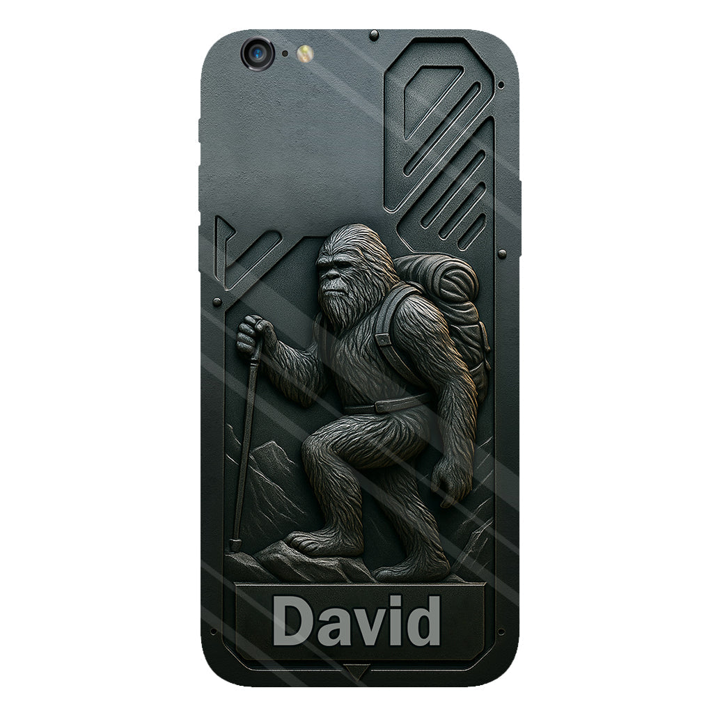 Sasquatch - Personalisierte Handyhülle mit Wandermotiv und Volldruck