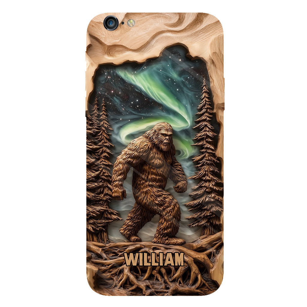 Into The Forest I Go - Personalized Hiking Full Print Phone Case