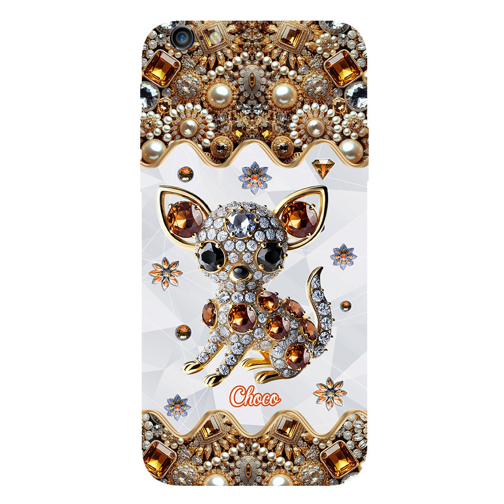 Love Chihuahuas - Personalized Dog Full Print Phone Case