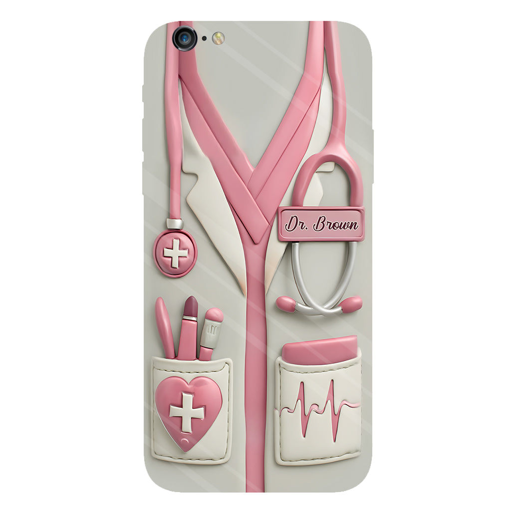 Celebrate Everyday Heroes With Medical Professional Gifts - Personalized Nurse Full Print Phone Case