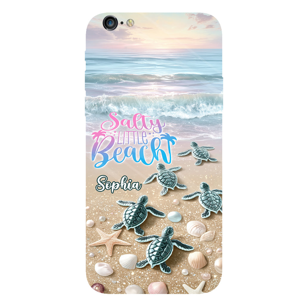 Salty Lil Beach - Personalized Sea Lover Full Print Phone Case