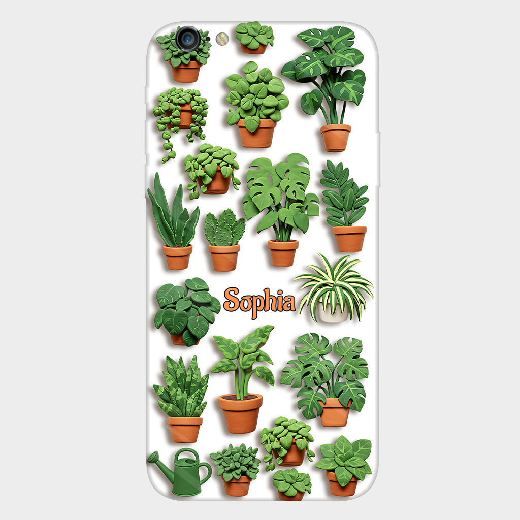 J'ai vraiment besoin de toutes ces plantes - Coque de téléphone personnalisée avec impression intégrale sur le thème du jardinage