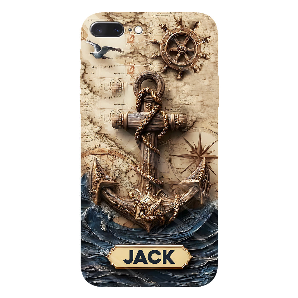 Proud Sailor - Personalized Boating Full Print Phone Case