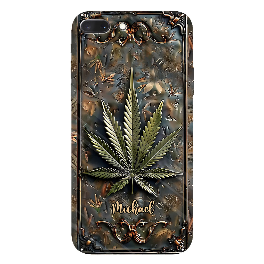 High Life - Coque de téléphone personnalisée avec impression intégrale sur le thème du cannabis