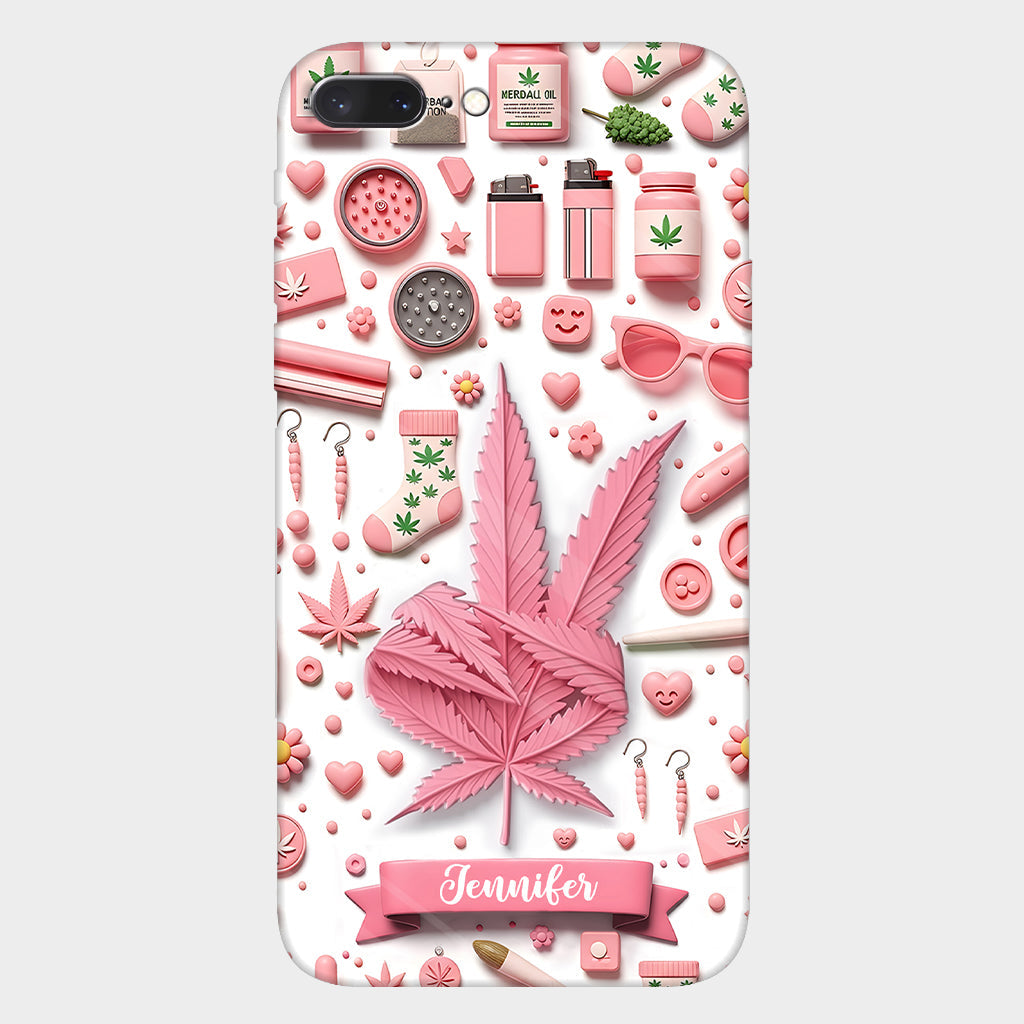Irgendwo ist es 4:20 Uhr – Personalisierte Handyhülle mit Weed-Motiv