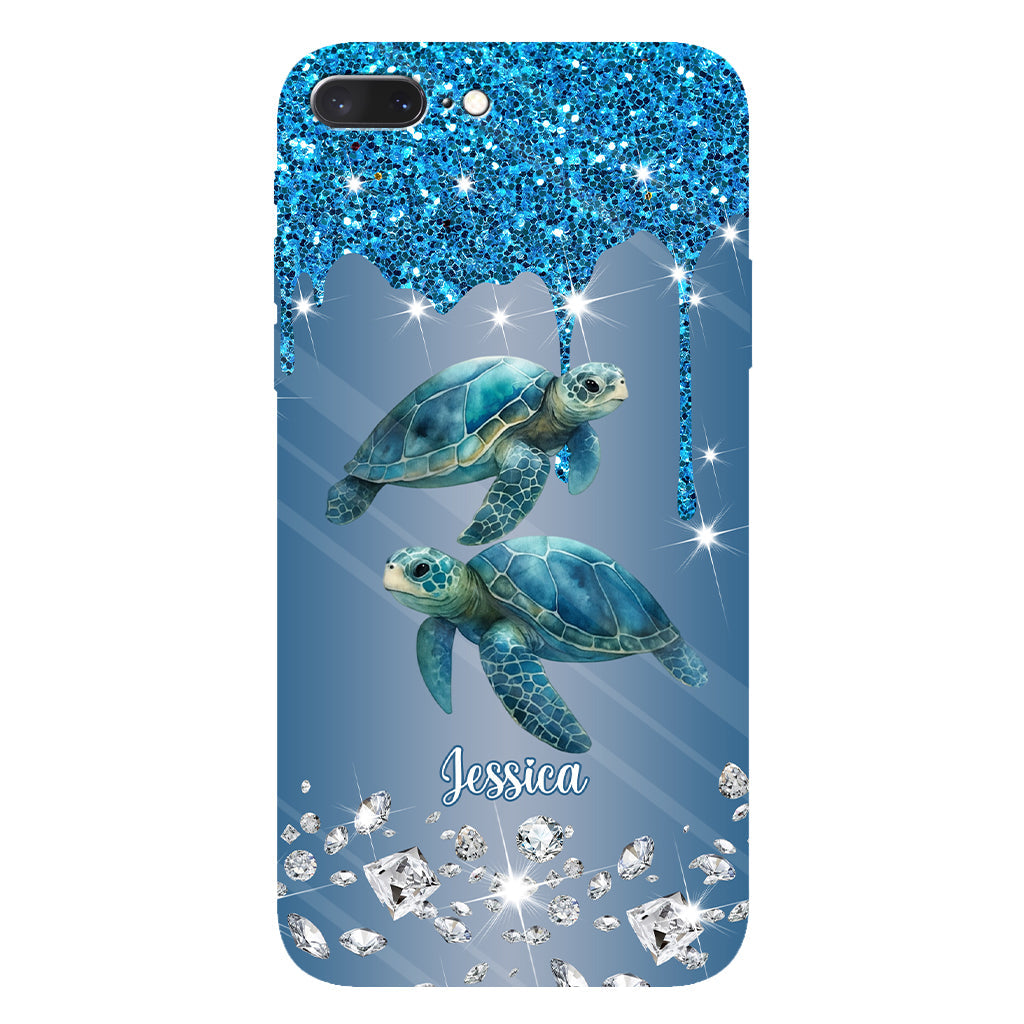 Beautiful Dolphins/ Turtles/ Whale... Gift For Sea Lover - Personalized Sea Lover Full Print Phone Case