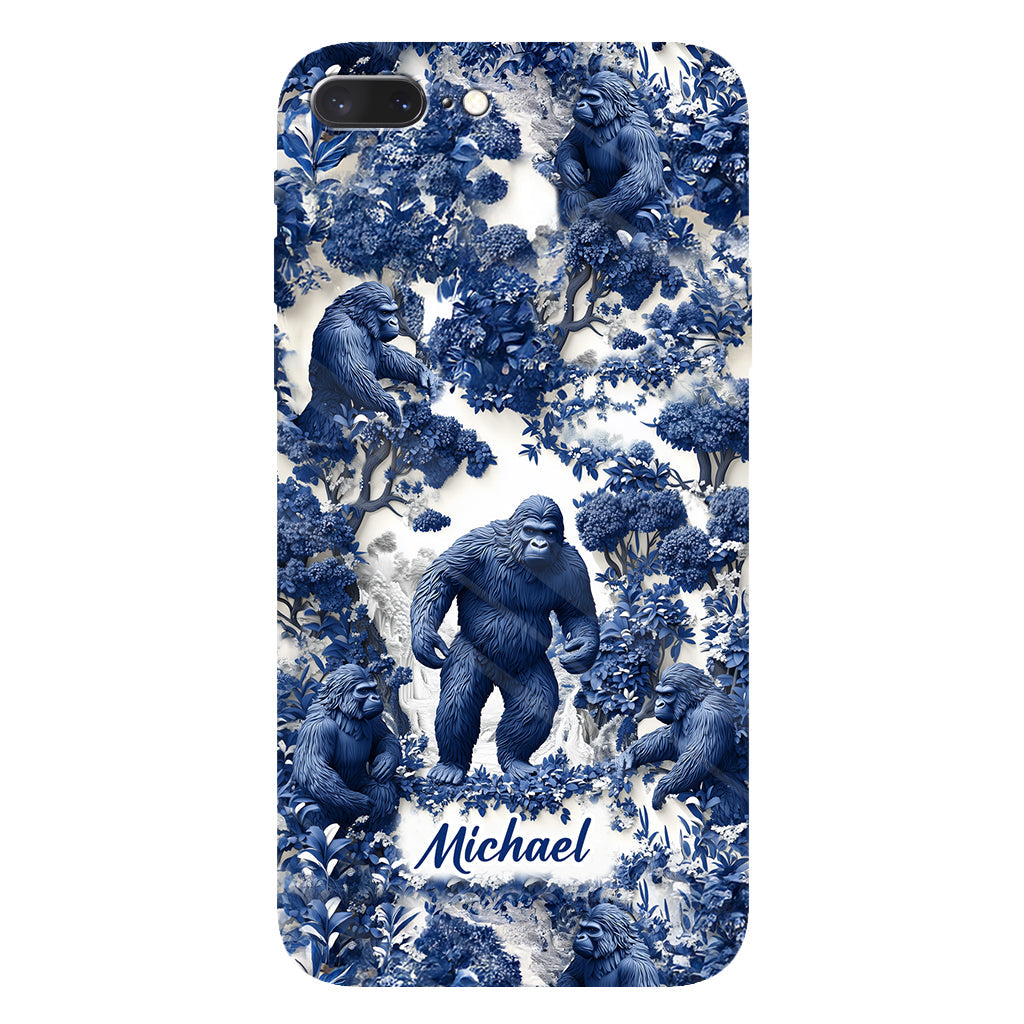 Ambiance estivale Bigfoot - Coque de téléphone personnalisée avec imprimé intégral - Randonnée