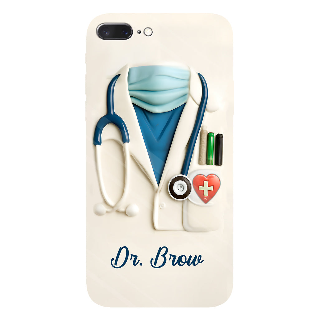 Medical Appreciation Design With Stethoscope - Personalized Full Print Phone Case