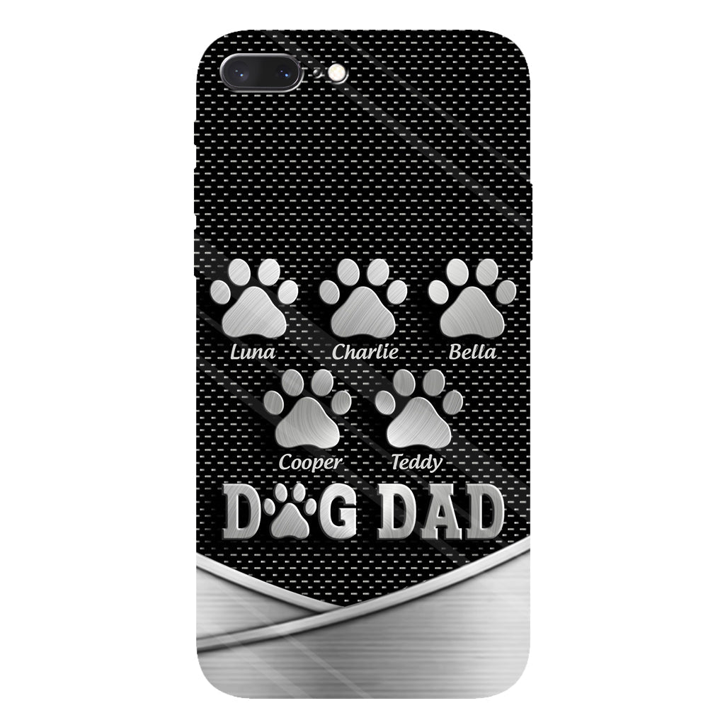 Papa de chien - Coque de téléphone personnalisée avec imprimé intégral de chien