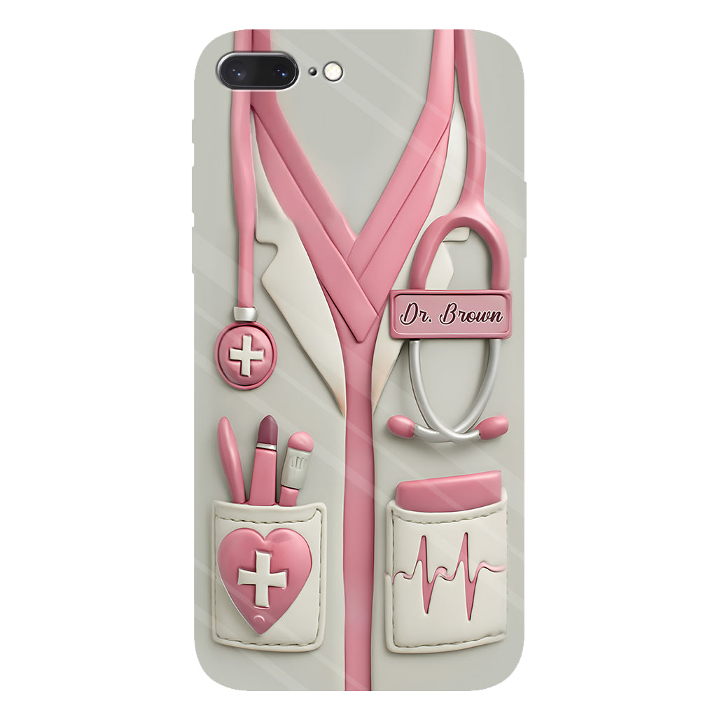 Celebrate Everyday Heroes With Medical Professional Gifts - Personalized Nurse Full Print Phone Case