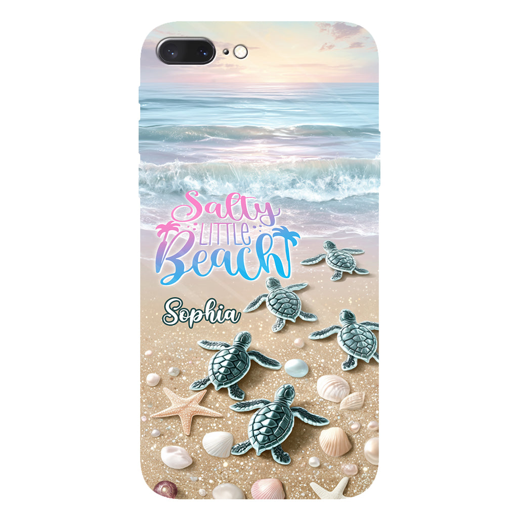 Salty Lil Beach - Personalized Sea Lover Full Print Phone Case