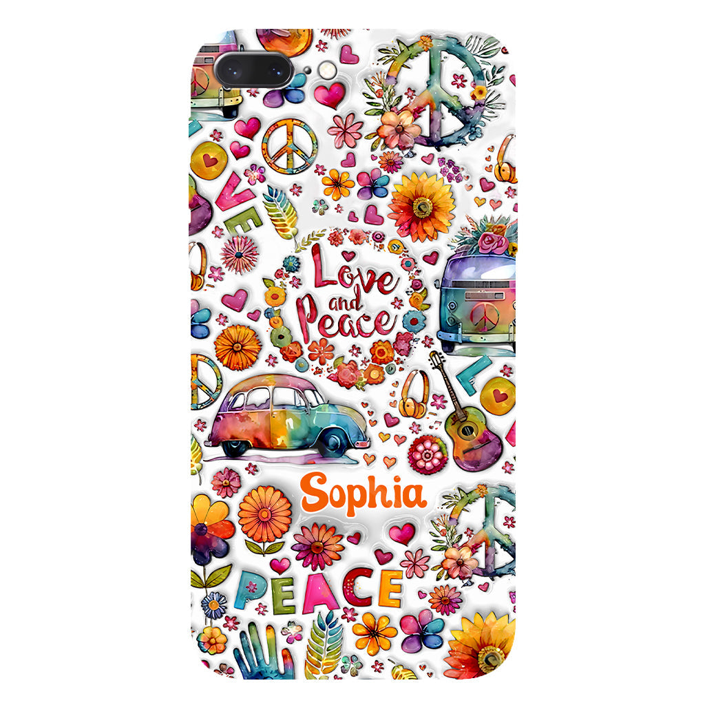 Hippie Soul - Personalized Hippie Full Print Phone Case