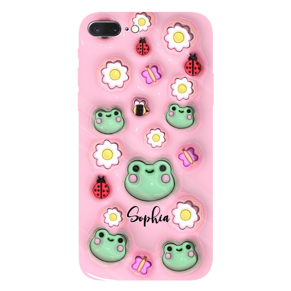 Love Frogs - Personalized Frog Full Print Phone Case
