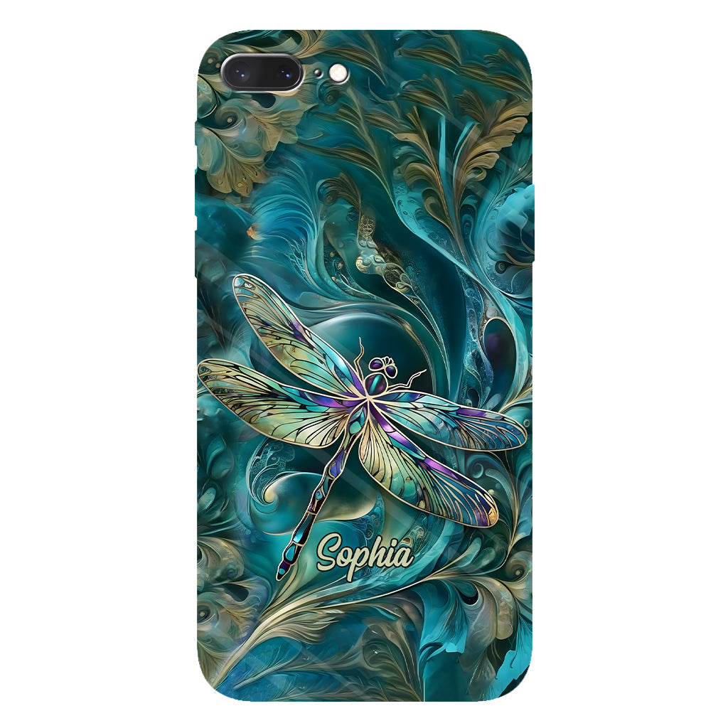 Beautiful Dragonfly - Personalized Dragonfly Full Print Phone Case