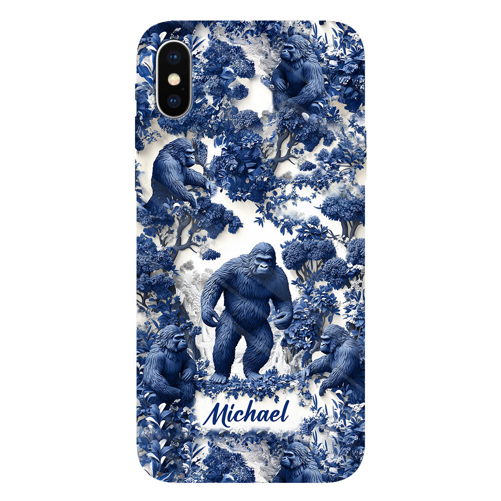 Ambiance estivale Bigfoot - Coque de téléphone personnalisée avec imprimé intégral - Randonnée
