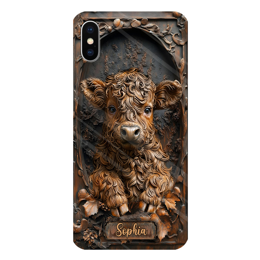 Baby Cow - Personalized Full Print Phone Case