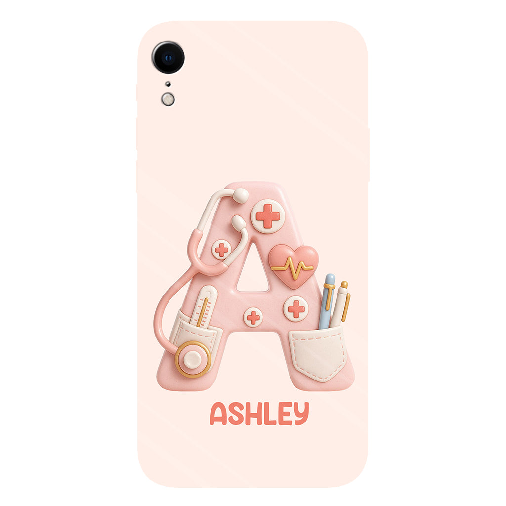 Nurse Alphabet Custom - Personalized Nurse Full Print Phone Case