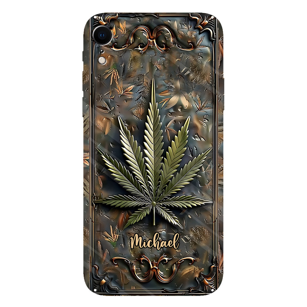 High Life - Coque de téléphone personnalisée avec impression intégrale sur le thème du cannabis