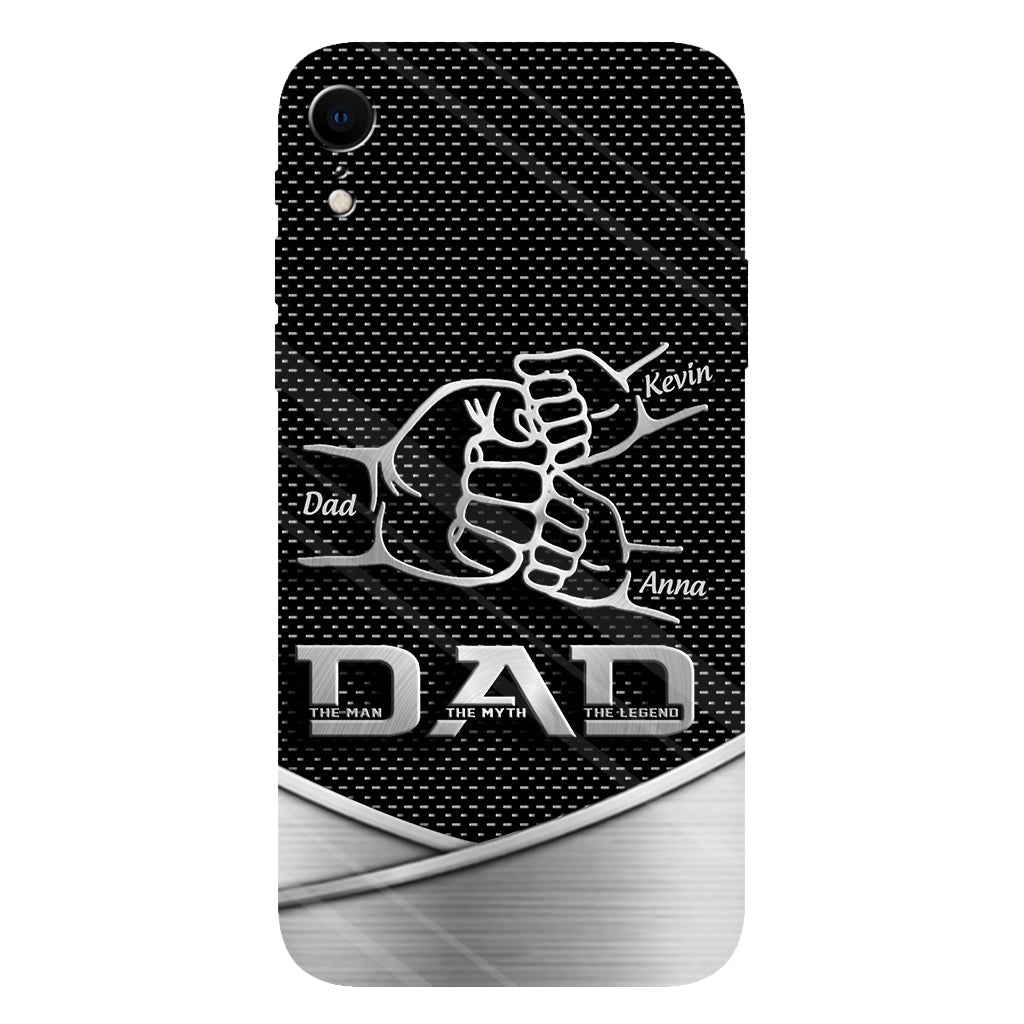 Dad The Man The Myth The Legend First Bump - Personalized Father Full Print Phone Case