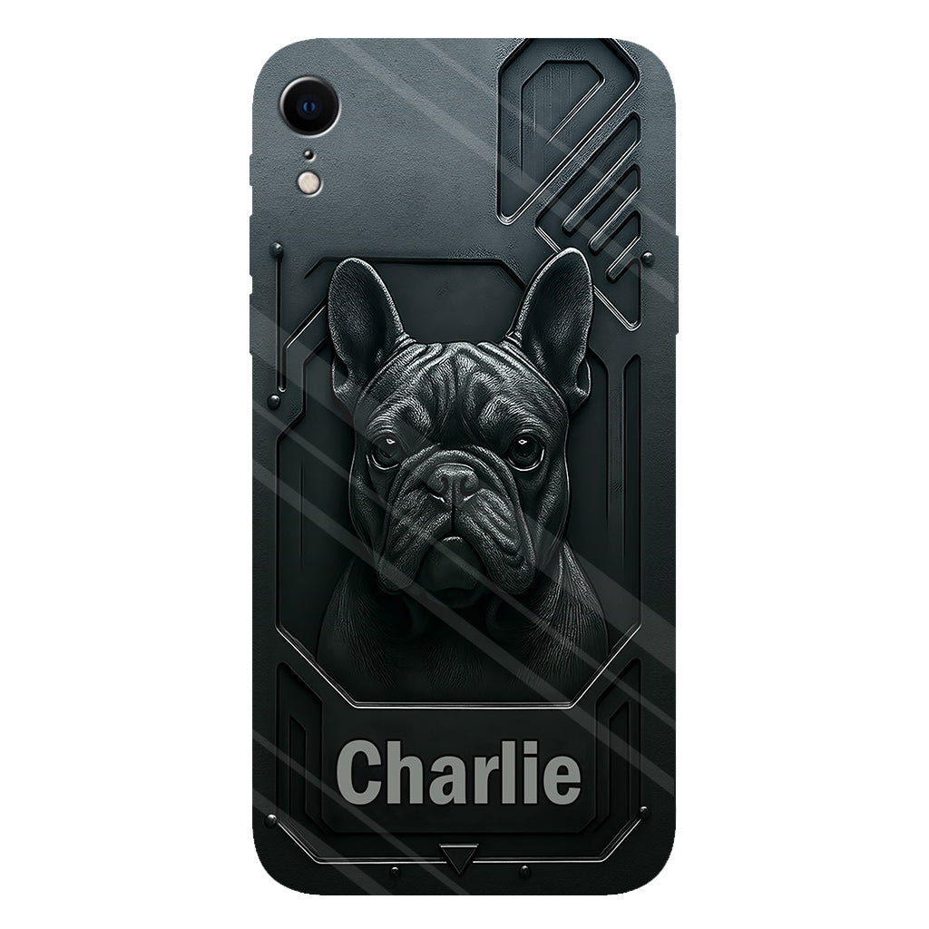 Meilleure maman/papa de chien - Coque de téléphone personnalisée avec impression intégrale de chien