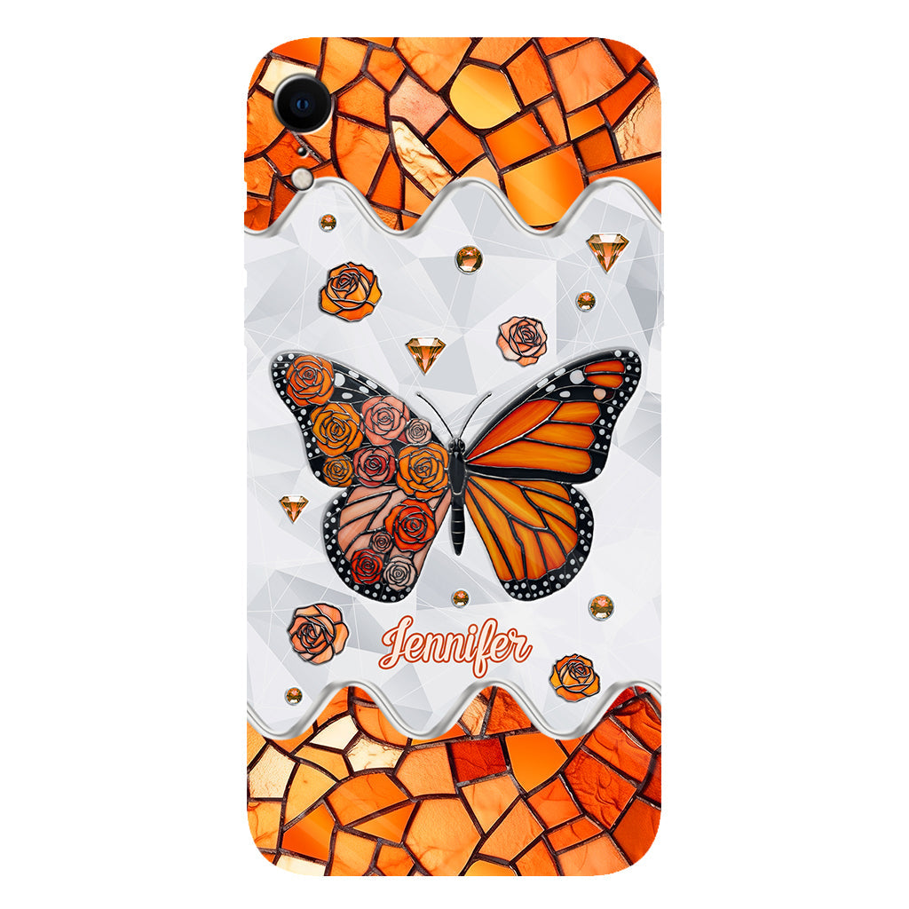 Beautiful Butterfly - Personalized Butterfly Full Print Phone Case