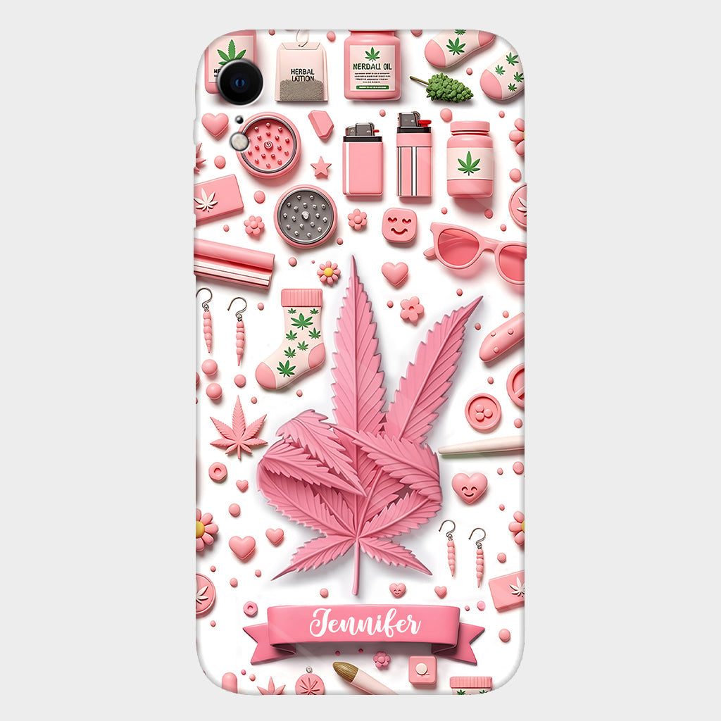 Irgendwo ist es 4:20 Uhr – Personalisierte Handyhülle mit Weed-Motiv