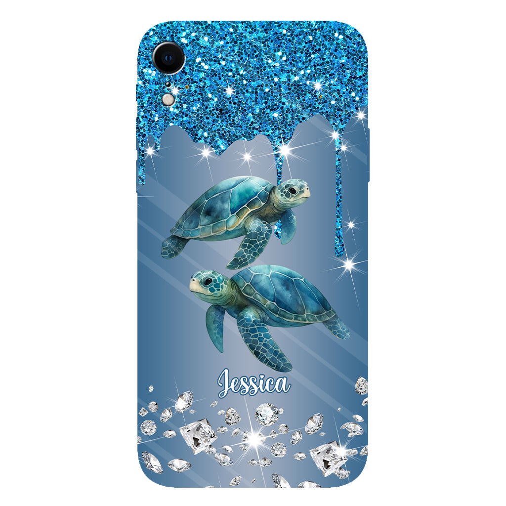 Beautiful Dolphins/ Turtles/ Whale... Gift For Sea Lover - Personalized Sea Lover Full Print Phone Case