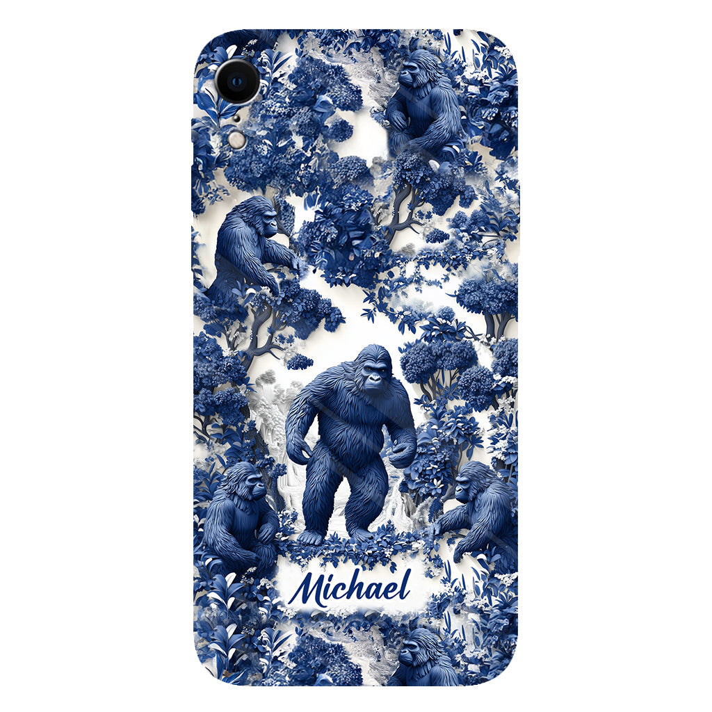 Ambiance estivale Bigfoot - Coque de téléphone personnalisée avec imprimé intégral - Randonnée