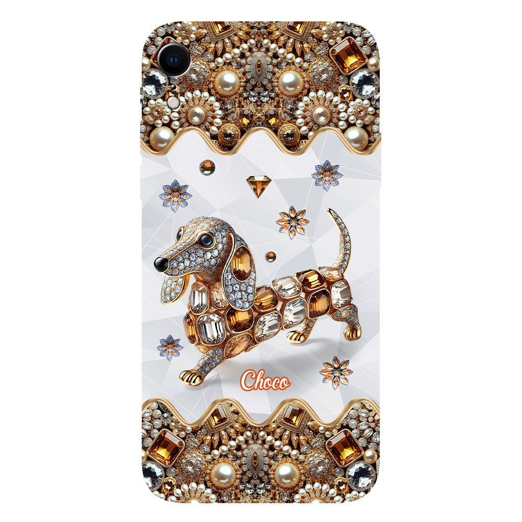 Love Dachshunds - Personalized Dog Full Print Phone Case