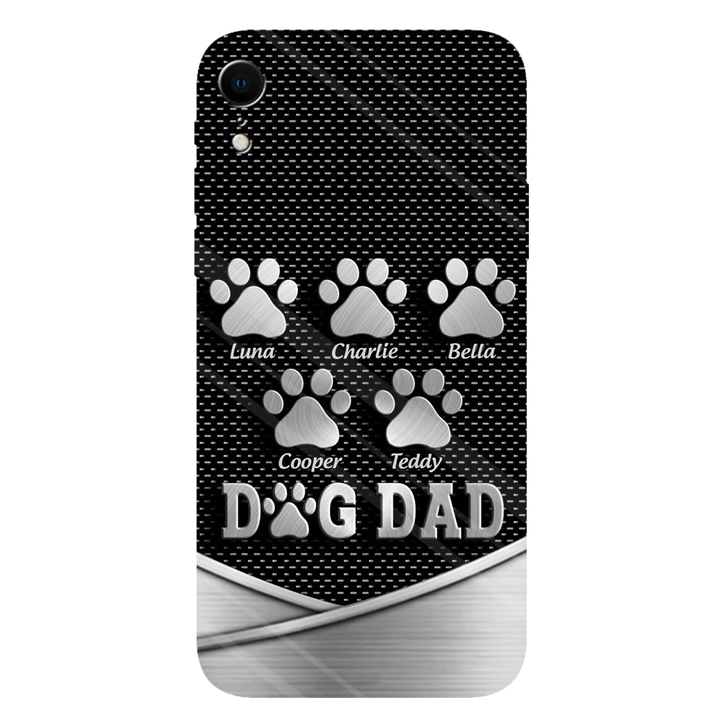 Papa de chien - Coque de téléphone personnalisée avec imprimé intégral de chien