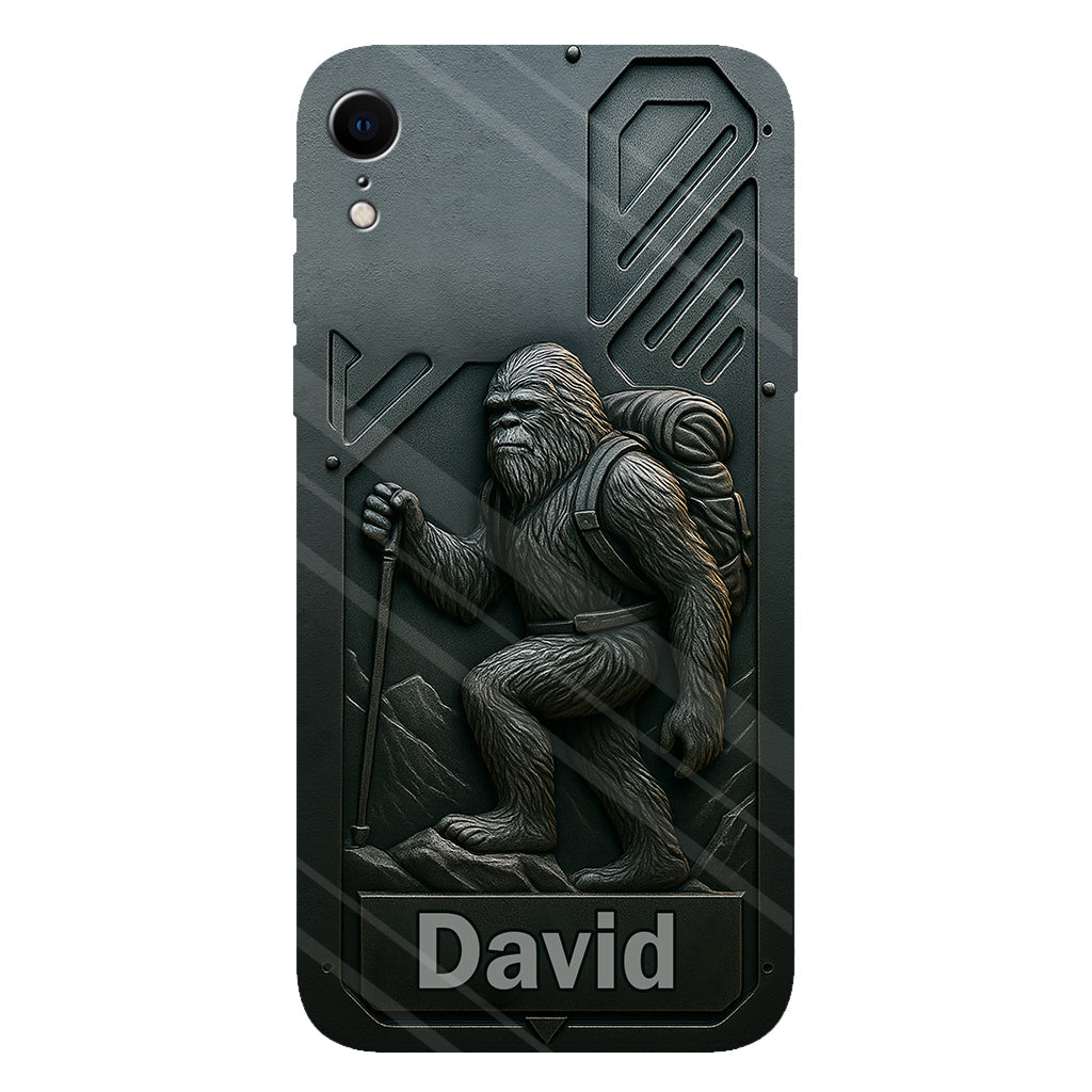 Sasquatch - Personalisierte Handyhülle mit Wandermotiv und Volldruck
