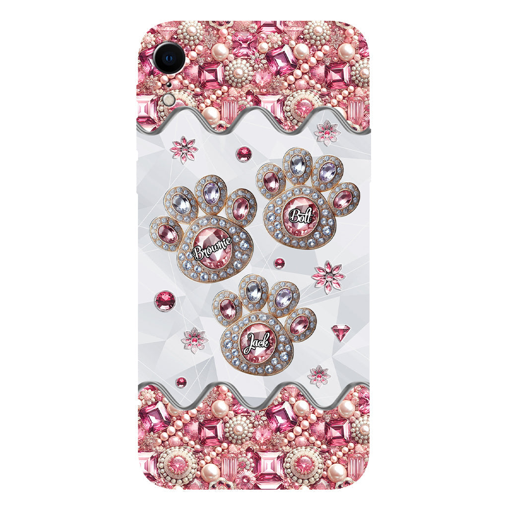 Life Is Better With My Dogs - Personalized Dog Full Print Phone Case