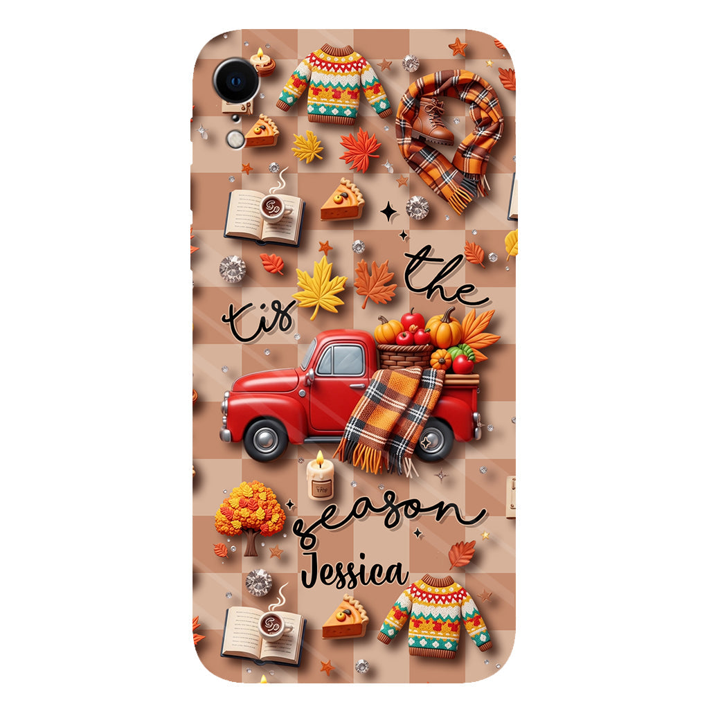 Tis The Season - Personalized Autumn Full Print Phone Case