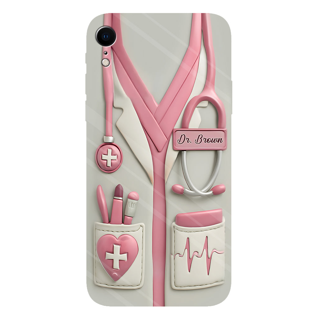 Celebrate Everyday Heroes With Medical Professional Gifts - Personalized Nurse Full Print Phone Case