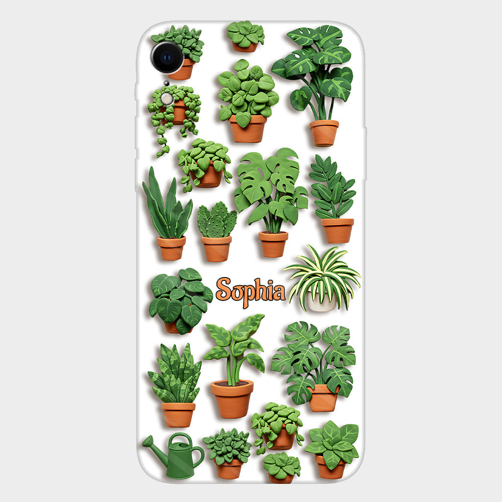 J'ai vraiment besoin de toutes ces plantes - Coque de téléphone personnalisée avec impression intégrale sur le thème du jardinage