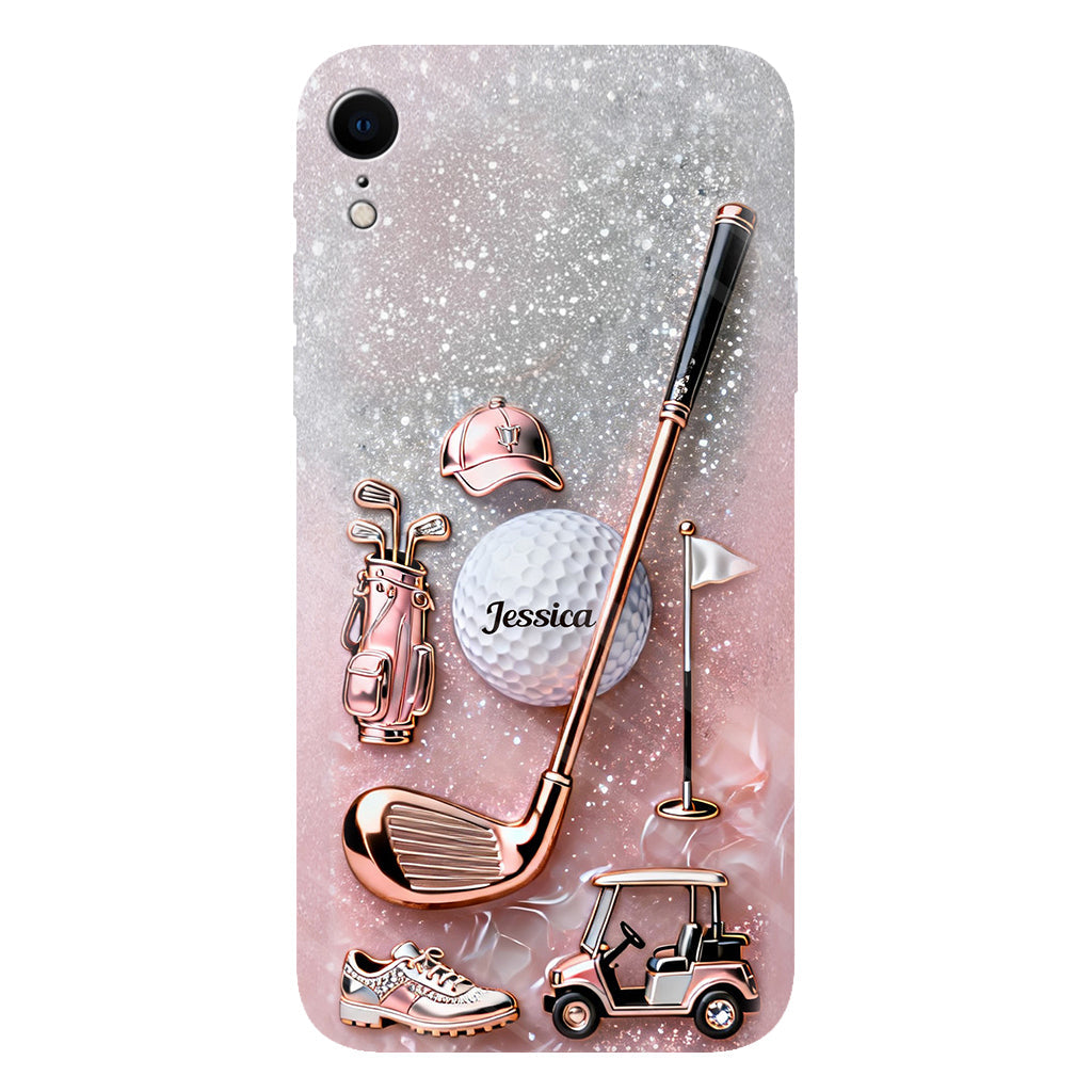 Passionné de golf ? Coque de téléphone personnalisée avec imprimé golf intégral