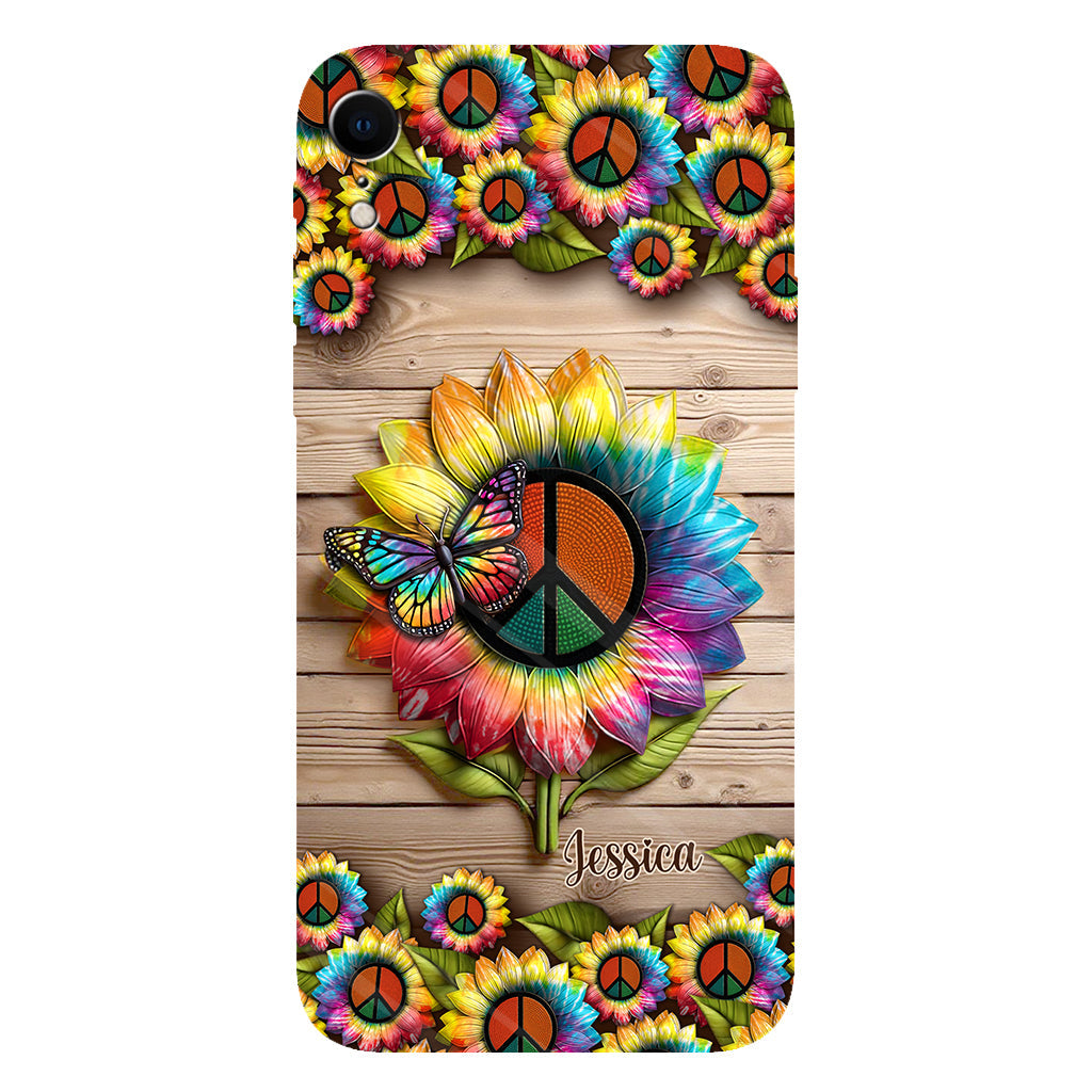 Hippie Soul - Personalized Hippie Full Print Phone Case
