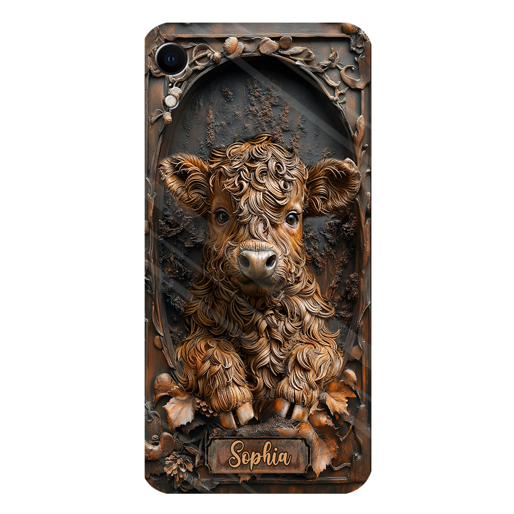 Baby Cow - Personalized Full Print Phone Case