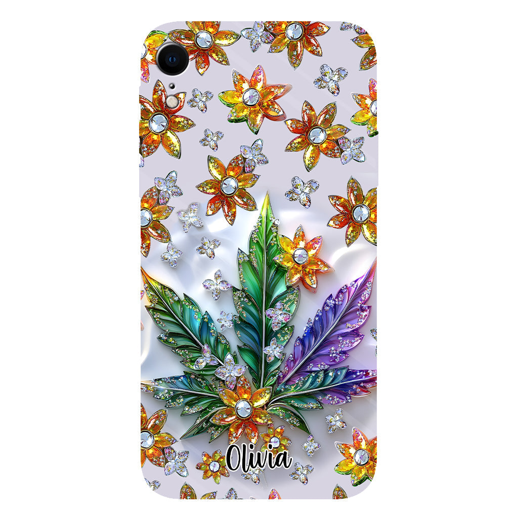 Beautiful Leaf - Personalized Weed Full Print Phone Case