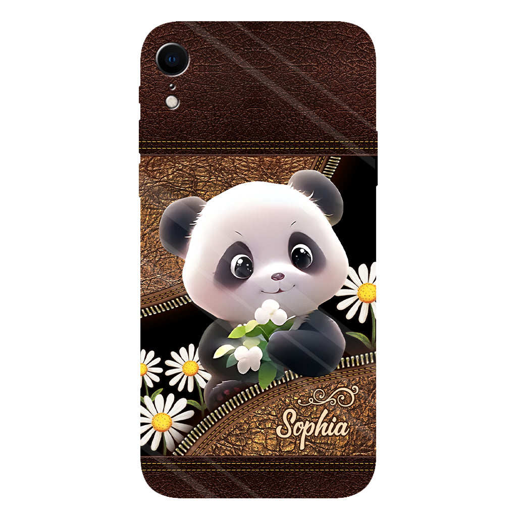 Just A Girl Who Loves Pandas - Personalized Panda Lover Full Print Phone Case