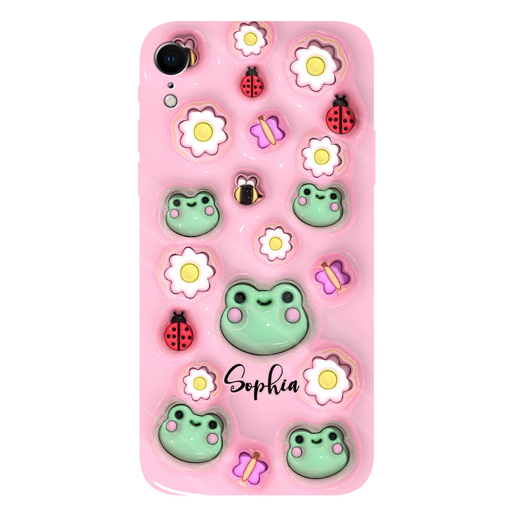 Love Frogs - Personalized Frog Full Print Phone Case