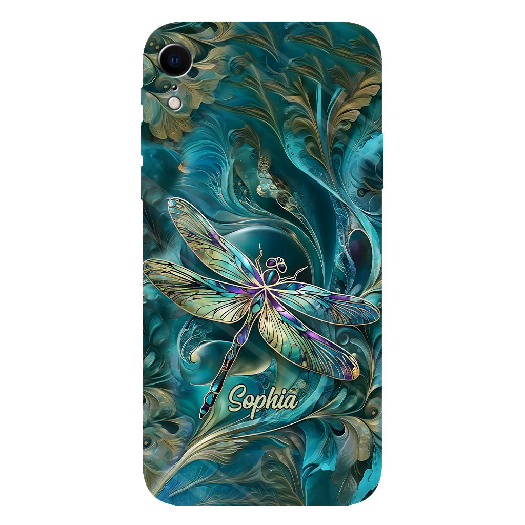 Beautiful Dragonfly - Personalized Dragonfly Full Print Phone Case