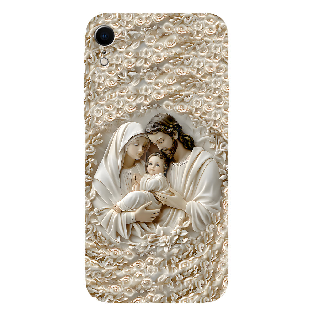 The Holy Family - Personalized Christian Full Print Phone Case