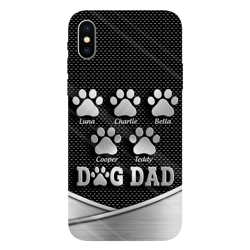 Papa de chien - Coque de téléphone personnalisée avec imprimé intégral de chien