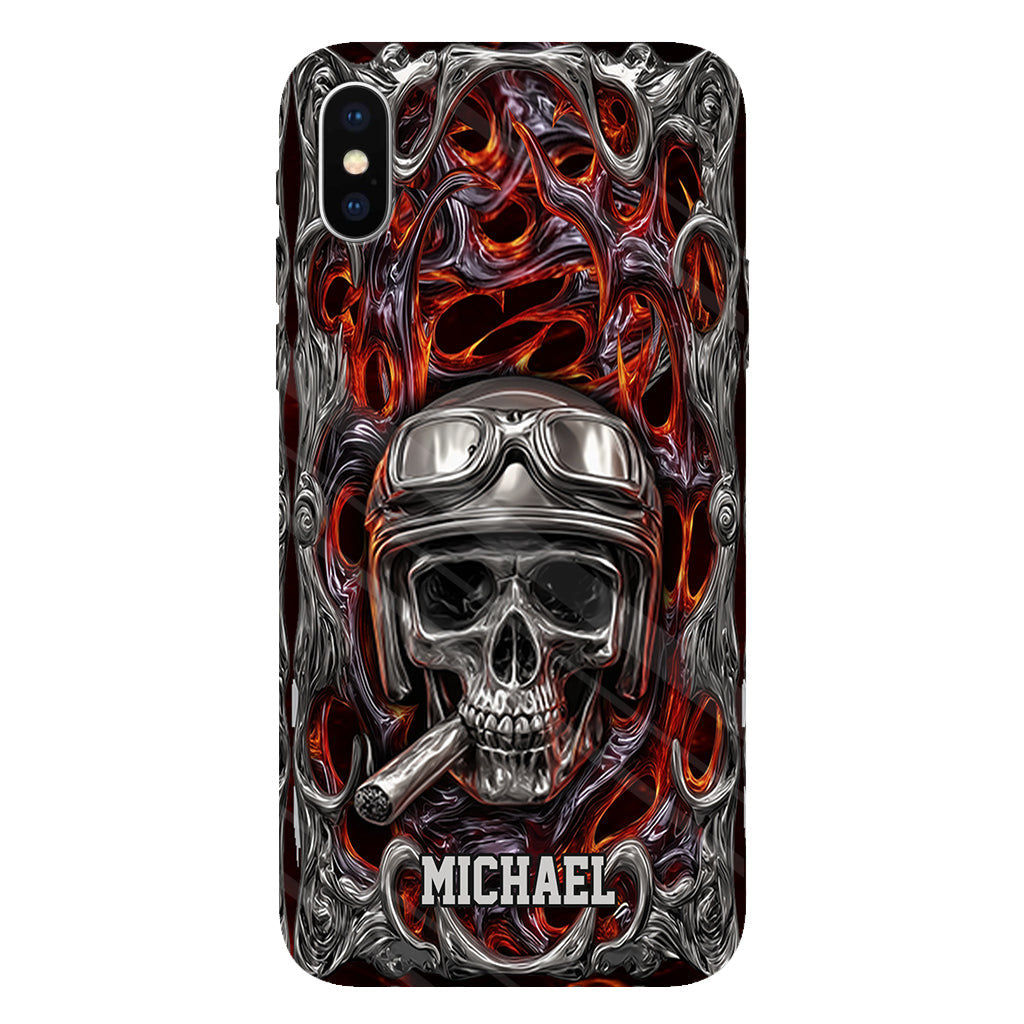 Ride Or Die - Personalized Biker Full Print Phone Case