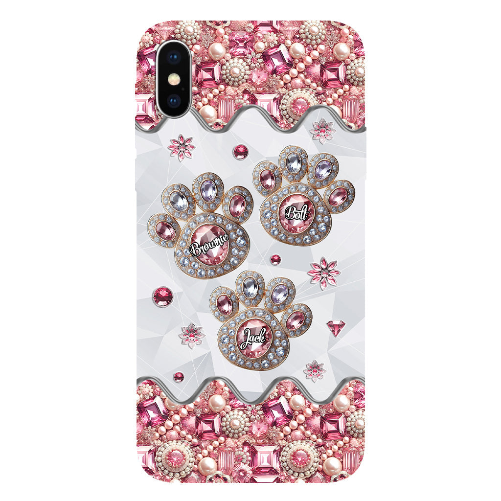 Life Is Better With My Dogs - Personalized Dog Full Print Phone Case