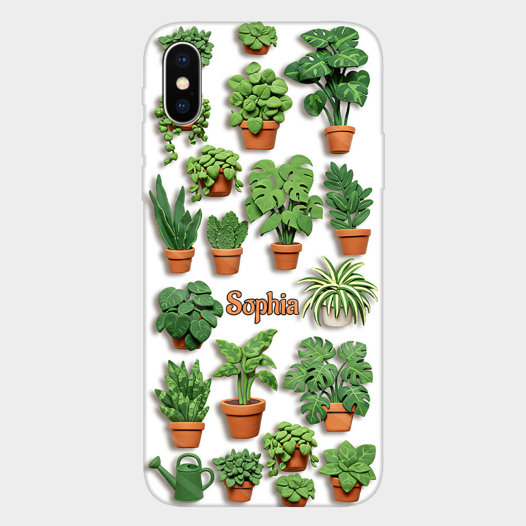 J'ai vraiment besoin de toutes ces plantes - Coque de téléphone personnalisée avec impression intégrale sur le thème du jardinage