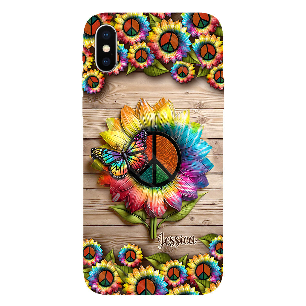 Hippie Soul - Personalized Hippie Full Print Phone Case