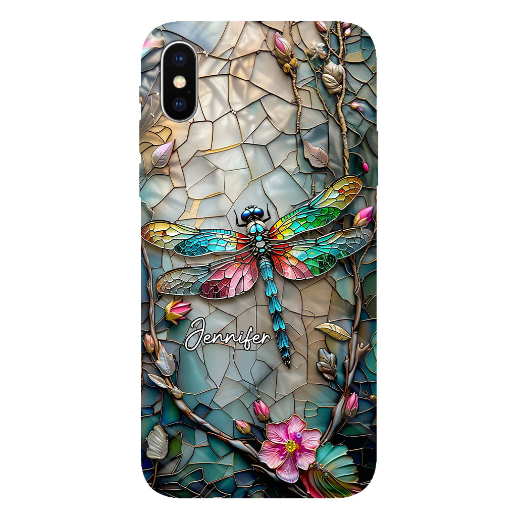 Love Dragonflies - Personalized Dragonfly Full Print Phone Case