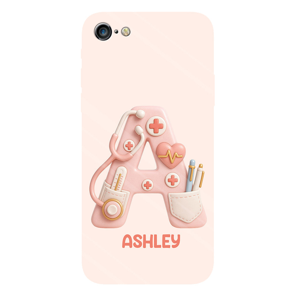 Nurse Alphabet Custom - Personalized Nurse Full Print Phone Case